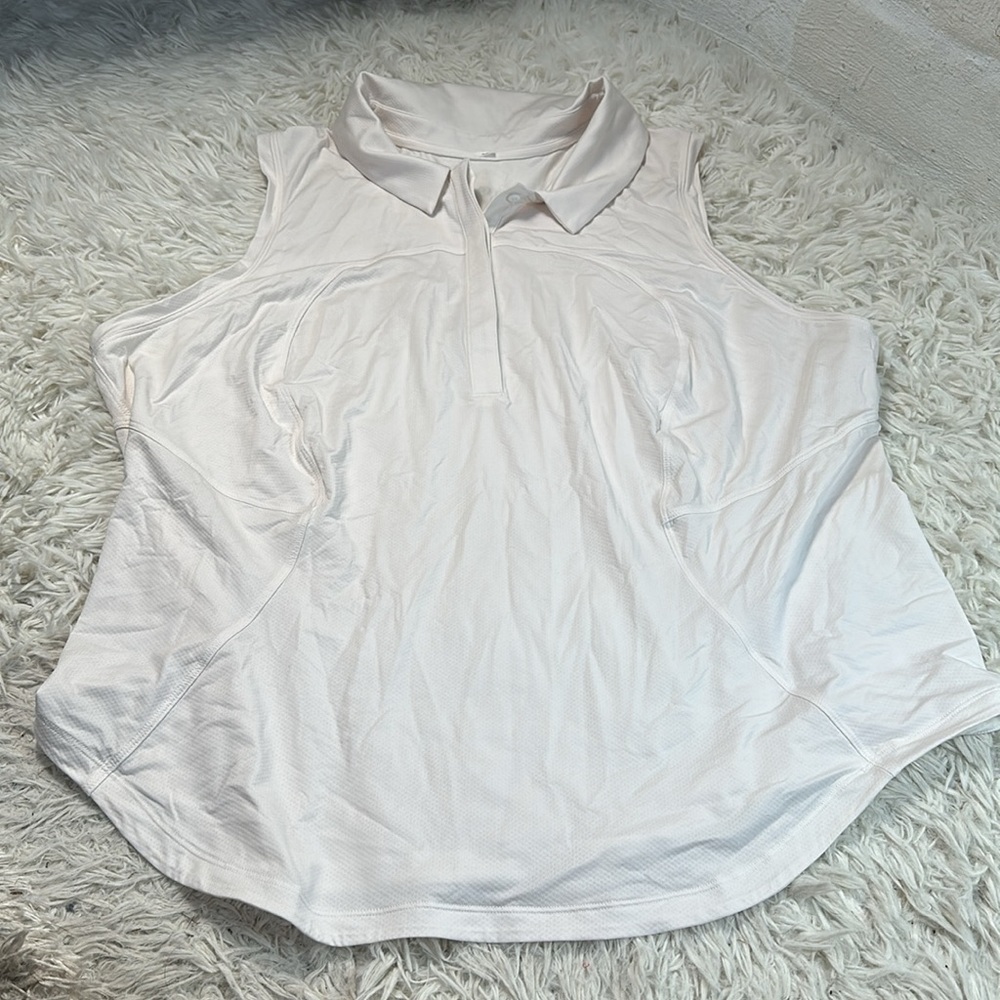 Lululemon Quick-Drying Sleeveless Polo Shirt